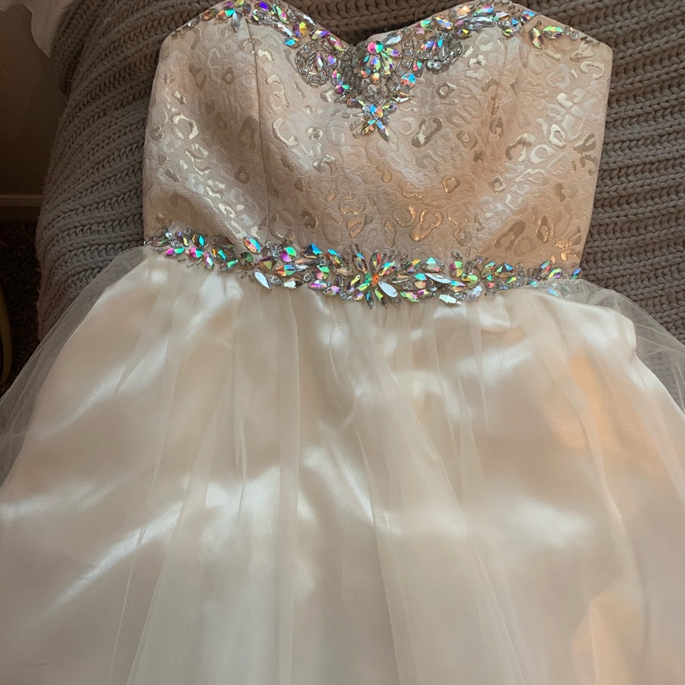 David’s Bridal Homecoming dress